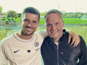 Peter Dale Instagram - Always a great laugh !!!
@masonmount what a bloke. Interview on Saturday on @socceram . Top work as usual @benbregman @scotty.dp 🔥🔥🔥