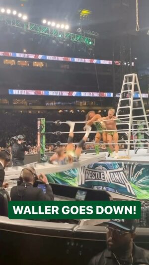 Peter England Instagram - Someone check on our new #SmackDown Tag Team Champion! 🫣😮‍💨 #WrestleMania