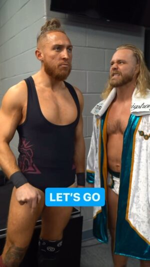 Peter England Instagram - @petedunneyxb & @byler_tate are in the zone tonight 😤 #SmackDown