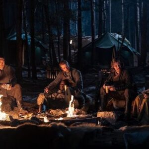 Peter Franzén Instagram - #thewheeloftime @amazonprimevideo #episode 5 coming up.  Training with a friend and a fellow #warder / #powerful #swordfighter @danielhenney 
  #campfire #jokes shared with the amazing Zoë Robins &  @ctnapier & Emmanuel Imani
Sorely missing from the campfire  @mspike @clareperkinsofficial @priyankabose20 @madeleine_madden @jcheongarcia @katyfleets @alvaromorte @rafejudkins @petrinajan etc. such a great bunch of people! ♥️