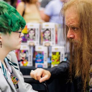 Peter Mayhew Instagram - This past weekend at @FanExpoDallas we had a very unique opportunity to spoil someone.  As we raise money for families impacted by crisis and disease it’s easy to forget the simple value of creating experiences for these families above and beyond battling the medical bills.  We are blessed with so many great friends that were at Fan Expo and helped make this experience memorable for Alyssa.

If you haven’t been following Alyssa’s story - back in February Alyssa (13) was hit by a car while walking down the sidewalk - she was then hit by a second car and both drivers fled the scene.  Alyssa was hanging on by a thread but somehow she pulled through and she’s now at a 24/7 rehab facility after being in a coma for three weeks.  The Fisher family was able to check Alyssa out of the facility Saturday so we could give her the full Fan Expo experience!

Huge thank you to @GuyGilchrist for sitting with Alyssa to draw her that beautiful Kermit art.  Thank you to @BrecBassinger for the time talking to Alyssa and taking photos.  Thank you to @Ravassa for the BOOP and all the goofy photos.  Thank you to @CliffordChapin - she was so excited to meet you.

Extra special huge thanks to @AshleyEckstein @jatactor and @mattlanter for all the help boosting our fundraiser between @icccnashville and here in Dallas, you guys are such amazing friends to the Foundation we can’t thank you and the @CelebWorx crew enough!

Huge shout out to the entire @WhatNot crew at Fan Expo for hosting the auction of Peter’s final autograph from Star Wars Celebration in 2019.  Helped us double our fundraising for this show - huge!

Last and most plentiful is our thanks to Star Garrison of @official501st and all the Star Wars Clubs that helped us raise $6,337 for the Foundation to help more kids like Alyssa.  As Peter said, “Wherever you find someone from the Five Hundred First you’ve found a friend!”