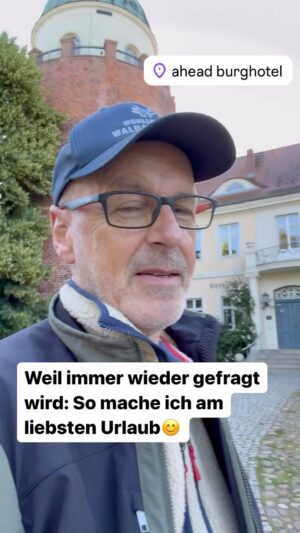 Peter Wohlleben Instagram - So mache ich am liebsten Urlaub: In der Natur mit Essen und Übernachtung nach besten Öko-Standards. Das war diesmal das @aheadhotel in Lenzen an der Elbe - danke für eine wunderbare Zeit!