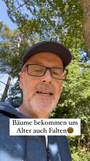 Peter Wohlleben Instagram - Auch Bäume können im Alter Falten bekommen. #wald #bäume #natur #waldliebe #wohllebenswaldakademie #peterwohlleben #baum