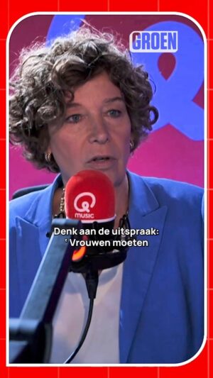 Petra De Sutter Instagram - Ja, ik ben bang mocht Vlaams Belang aan de macht komen. Maar vooral strijdbaar: we gaan dit gewoon niet laten gebeuren.

We weten allemaal wat te doen op #9juni. 

#deleugendetector @qmusic_be