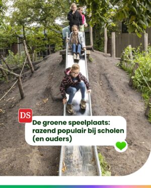 Petra De Sutter Instagram - Schitterend nieuws! Steeds meer scholen toveren hun speelplaats om tot een groene oase. 

Weg met de tegels. In de plaats komen bomen, speelheuvels, boomschors, speeltuigen en moestuintjes. Want buiten spelen en leren is gezond én kinderen leren om te gaan met onze natuur. 

Bovendien kan zo’n groene oase verkoelen bij hittegolven en een buffer vormen bij zware regenval. 

—
📸 Sebastian Steveniers