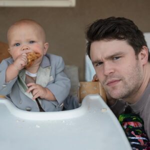 Peyton Clark Instagram - Oh btw I have a nephew now too… We’re still working on the smolder but he’s making good progress