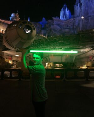 Peyton Clark Instagram - Love that Disneyland glow