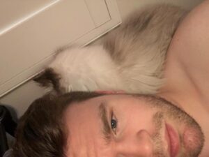 Peyton Clark Instagram - Okay Google how do you know if your cat is depressed
