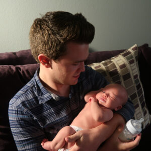 Peyton Clark Instagram - First photos of me and my niece... 🤗