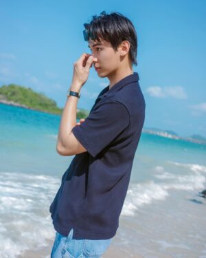 Phachara Suansri Instagram - The sky touches the sea🌊