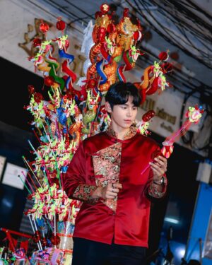 Phachara Suansri Instagram - New year, new blessings! 🐲🧧✨