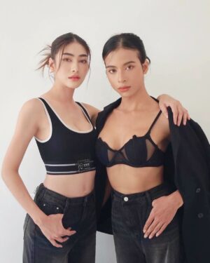 Pheeraya Phuangsombut Instagram - MiewP & N’Tle ✨ @wansirihospital