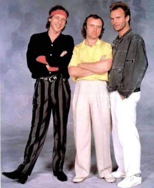 Phil Collins Instagram - Phil, Sting and Mark Knopfler in 1986

#tbt
