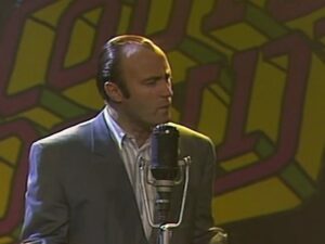 Phil Collins Instagram - “Don’t look down… just look up”

A classic performance of “Two Hearts” by Phil Collins on Dutch TV show “Countdown” in 1988 🇳🇱