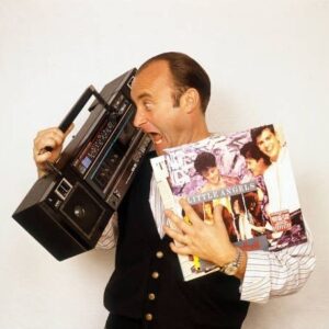 Phil Collins Instagram - What tunes are you listening to today? 📀

Photo taken by Tim Roney, circa 1995