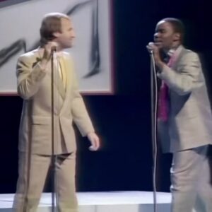Phil Collins Instagram - Safe to say a great time was had on the “Easy Lover” music video shoot with @philipbaileyewf 

#tbt
