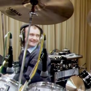 Phil Collins Instagram - Watch as Phil Collins and Mike Rutherford speak about how Phil changed the Genesis dynamic when he joined as the drummer of the band in 1970. 🥁