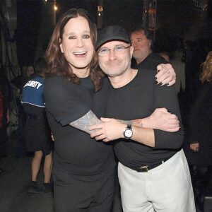 Phil Collins Instagram - Phil Collins pictured with @ozzyosbourne for the VH1 Rock Honours, 2007

#tbt
