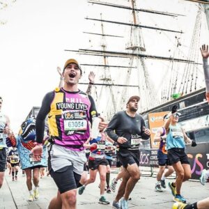 Phil Dunster Instagram - BLOODY HELL

Wow wow wow

That was AMAZING and REALLY LONG. Who knew running the marathon was SO SO LONG.

I think I’ve just about stopped sweating now. (The absolute snarl of me in the 4th about to cross the line LOL)

I’m so deeply humbled, honoured and grateful to each and everyone one of you who sponsored me. 
Together we raised over £15,000. I mean. I’m blubbing, lads. Wow.

Your money is going to support young people fighting cancer via @younglivesvscancer who are a BRILLIANT charity and I loved meeting all the other YLvC runners on Sunday. The entire charity is chock-a-block with HEROES. Thank you.

The final slide is who got me through this. Rory. Look at him. Who WOULDN’T run a marathon for that little bean. Follow @team_rory to learn more about his story. Matt (my cousin) and Amy, his parents, are total inspirations.

Big love.