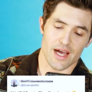 Phil Dunster Instagram - OY! In honor of the season 3 finale of “Ted Lasso” we invited the sexiest little baby Phil Dunster (@phildunster) to come and read thirst tweets. So, what’s his stance on a Roy Kent Jamie Tartt rom-com? And will he spit in your mouth? Better watch and find out at our link in bio! 👆
#TedLasso #PhilDunster #JamieTartt
📸: @shannonsoulephoto