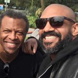 Phil LaMarr Instagram - Happiest of birthdays to a man even more talented than the number of times his name gets mispronounced! Raise a digital glass to the ORIGINAL Tiger King and Cyborg, my Aqua-successor, @kharypayton! Happy Boo-yah, my brother! #kingezekiel #teentitans #twd #youngjustice