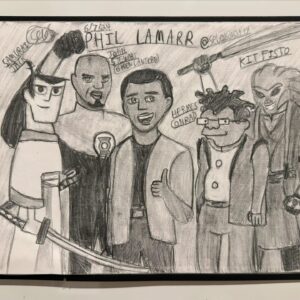 Phil LaMarr Instagram - It’s #FANARTFRIDAY! Thank you so much to the people who came up at various comic cons to share these great pieces of art based on these lovely characters! #staticshock #samuraijack #craigofthecreek #greenlantern #jedikitfisto #fostershomeforimaginaryfriends