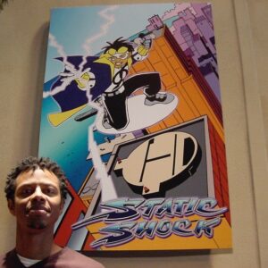 Phil LaMarr Instagram - A #TBT - throwing back and looking forward - to spending the weekend with my Richie, my Gear, (my Tino) @jasonmarsden at @momocon in Atlanta! #StaticShock #Weekenders #MaxGoof