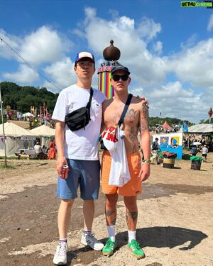 Phil Wang Instagram - They built an entire music festival around the Wok’s Up noodle hut wtf
#glastonbury