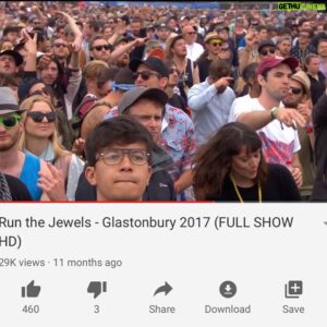 Phil Wang Instagram - To mark the 6th anniversary of being filmed in the audience of Run the Jewels sucking my lips, I will be performing at Glastonbury Festival this week. 

Cabaret Stage. Friday 9pm, Saturday 6:45pm. Come suck your lips at me

#glastonbury2023