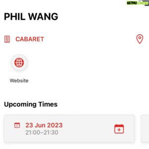 Phil Wang Instagram - To mark the 6th anniversary of being filmed in the audience of Run the Jewels sucking my lips, I will be performing at Glastonbury Festival this week. 

Cabaret Stage. Friday 9pm, Saturday 6:45pm. Come suck your lips at me

#glastonbury2023