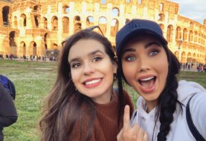 Philippa Coulthard Instagram - Happy birthday @jessicagreen 🥳✨ Can’t wait for more adventures around Europe, and I know you’re excited for all the art galleries and museums I will drag you into along the way 💕