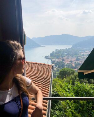 Philippa Coulthard Instagram - View from the restaurant, right before I inhaled copious amounts of pasta 🍝💃🏻