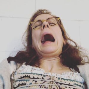 Phoebe Fox Instagram - To celebrate ‘The Great’ coming out tomorrow I thought I would share a sequence of photos I took of myself in the middle of one of those epic 6 hour waits to go on set that seem to be part and parcel of filming anything. 
Conversely this is also an insight into my marriage- I sent the first one to my husband and each subsequent one as a response to the fact that he hadn’t replied. Because that’s LOVE. For those keen eyed among you, you may even spot the photo where I pretend that someone has come in the door to tell me they’re ready for me on set- I’m a born story teller what can I say. Don’t watch me. #thegreat @thegreathulu @hulu #huluoriginals