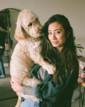 Phoebe Miu Instagram - Today I went and bought 4 fresh bread rolls and Obi ate 3 of them. I left him alone in the car with my bag of groceries for 5 minutes. We’re not speaking right now. However @lunaferguson took these beautiful photos of us the other day, before all of this.