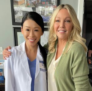 Phuong Kubacki Instagram - I finally got to be the doctor my parents wanted me to be in tonights movie premiere of @dontsweat_smallstuff on @Lifetime 8/7c starring @heatherlocklear !!! Hope you can tune in! #actorlife #bookedit #sagaftra
