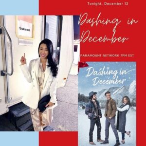 Phuong Kubacki Instagram - Tonight’s the night! Tune in 7pm EST on @paramountnetwork network to watch #DashingInDecember! Great #ChristmasMovie made with great people! @ninthhousefilms @jakehelgren @autumnfederici