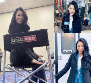Phuong Kubacki Instagram - Tonight’s the night! Tune into @nbcchicagomed 8/7c on @nbc to see me reporting live as Vera Marshall!📺🎤 #actorlife #bookedit #asianactress #chicagoone #chicagomed #tvactor #networktv #kargerosscasting