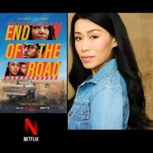 Phuong Kubacki Instagram - One more week to see me in the new @netflix film ‘End of the Road’ starring @queenlatifah @ludacris @mrbeaubridges ! Big thanks to @bankstontalent @kiiraarai @entlab.la