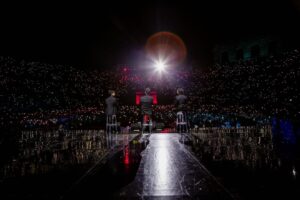 Piero Barone Instagram - Grazie per aver seguito ieri sera la seconda puntata di Tutti Per Uno dall’arena di Verona. Ci vediamo martedì prossimo per la terza serata! 
#TuttiPerUno