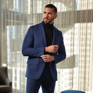 Pierre Abena Instagram - Tailored look for the weekend 🤵🏽‍♂️