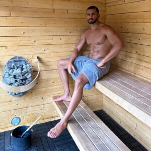 Pierre Abena Instagram - Is it hot or is it me? 😝🌡️🥵 #FridayFunday