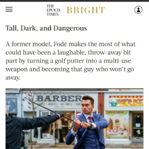 Pierson Fodé Instagram - You heard what @epochtimes said! Get Barbara on the phone stat! Thank you for the kind words, makes doing what you love so much better. I’ll work on my posh accent in the meantime #007