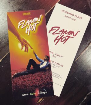 Pierson Fodé Instagram - 🥵A #flaminhot story I didn’t know I needed to see! @evalongoria you absolutely knocked out a home run. This movie is for everyone who has dreamed of doing something great despite insurmountable odds. I loved every second of it. Go stream it on @hulu @disneyplus 

Extra hot Suit by @grayscaleic