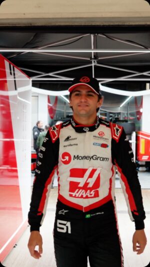 Pietro Fittipaldi Instagram - Day One Done ✅ How good is it seeing Pietro back behind the wheel?! 😍🙌 #HaasF1