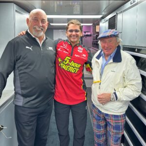 Pietro Fittipaldi Instagram - With a few legends! 😁👍🏼