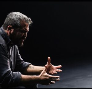 Pigmalion Dadakaridis Instagram - If only we could hold time in our hands and never let go maybe then at that exact moment we could be happy for ever but then again time passes by so do our feelings @elinanophoto @veaki_theatro