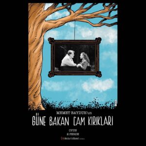 Pınar Gülkapan Instagram - Bu sezon Memet Baydur’un “Güne Bakan Cam Kırıkları” oyunu ile perdemizi açıyoruz. Sizi 16-17-18 Şubat tarihlerinde Minoa’ya oyunu izlemeye ama onun ötesinde, bizimle diz dize oturup, Memet Baydur’u dinlemeye davet ediyoruz. 
@mecburiistikametyapim @gune_bakan_cam_kiriklari @minoabooksandcoffee 
Yazan: #memetbaydur 
Oynayan ve Yönetenler: @almila_uluer @kerematabeyoglu 
Afiş İllüstrasyon: @mkperker 
Işık Tasarım: @aysesedefayter 
Müzik Direktörü ve Fotograflar: @efebahadirr 
Piyano ve Klavsen: @iklimtamkan 
Reji Asistanı: @pinargulkapan 
.
.
@alihanaraci @btaa.architecture ve @leventerdening #mecburiistikametyapim #günebakancamkırıkları #memetbaydur #kerematabeyoglu #almılauluer #minoabooksandcoffee