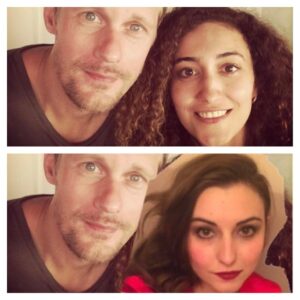 Pınar Töre Instagram - Ayça'yla gurur duyarken aynı zamanda habis olmak. #alexanderskarsgard #isveçegidiyorum