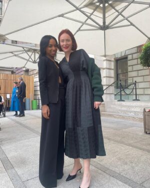 Pippa Bennett-Warner Instagram - Fun, fun. Thank you so much @royalacademyarts @hermes 🧡