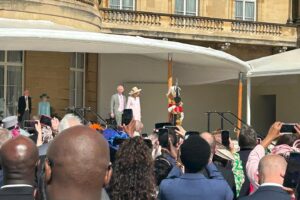 Pippa Bennett-Warner Instagram - What an honour to attend the BP garden party celebrating  the creative industries with my Theatres Trust family. Such a lovely sunny day for it! 🌞 📸 by @spectreno2
